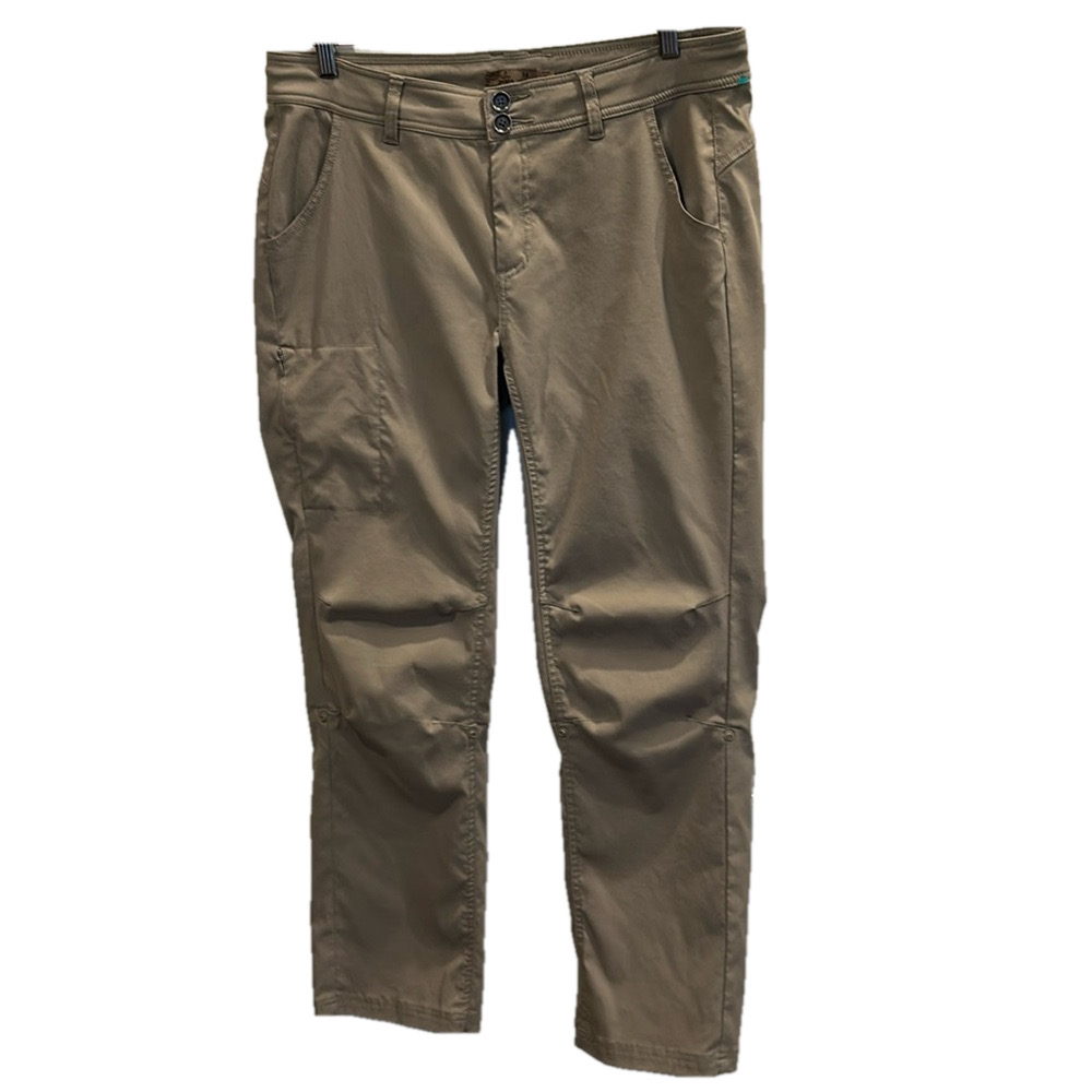 Prana Tan Straight Leg Pants